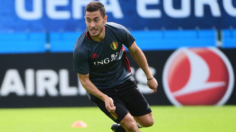Belgium star Hazard suffers injury scare ahead of Italy opener
