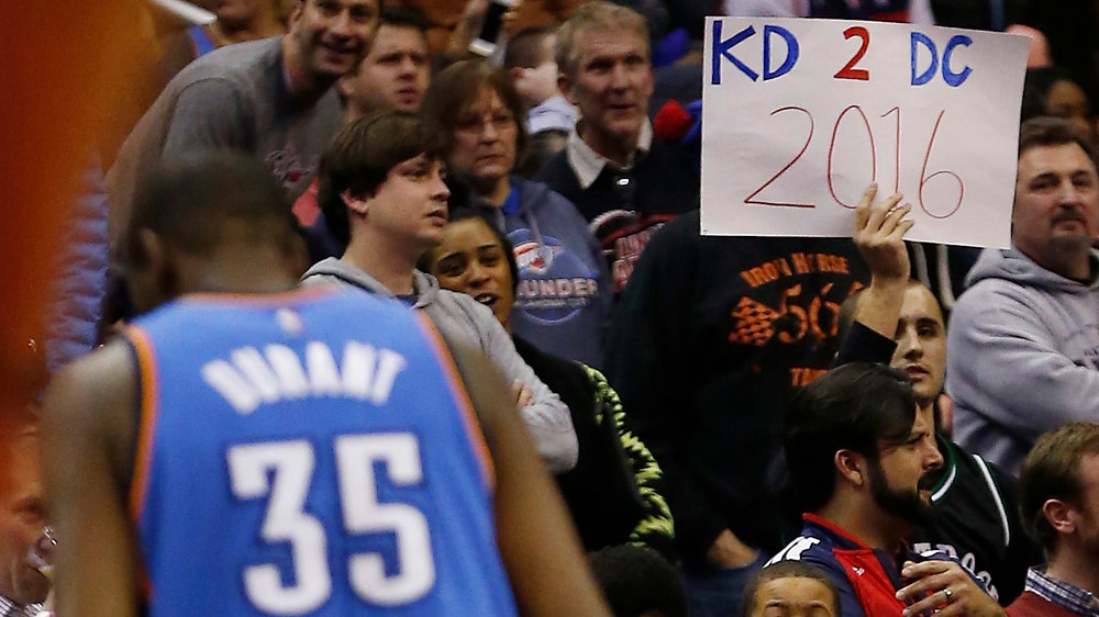 Durant: Wizards wooing me in free agency is 'disrespectful'