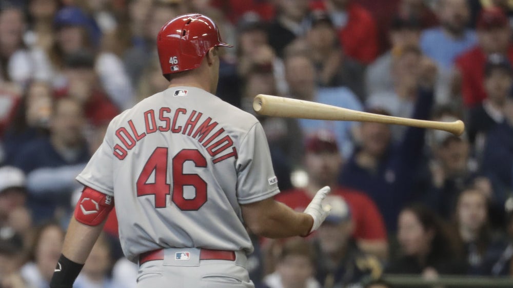 Cards robbed on game-tying homer as they fall to Brewers 5-4 on Opening Day