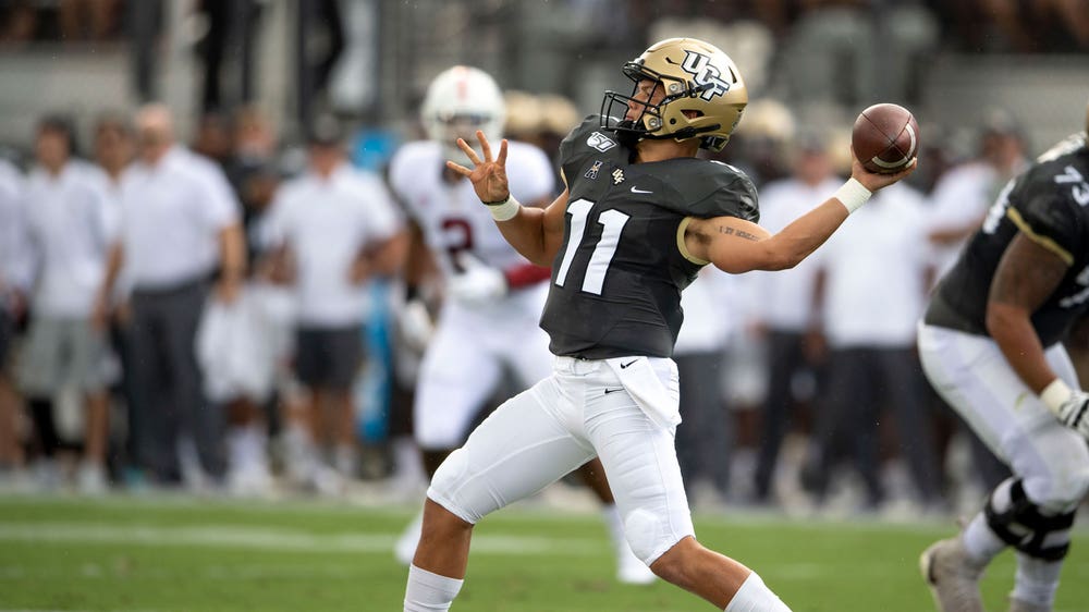 UCF freshman QB Dillon Gabriel lights up Stanford with 4 TDs, Knights improve to 3-0