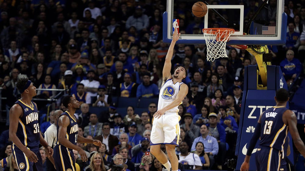 Warriors' Klay Thompson scores 60 points as Pacers fall 142-106
