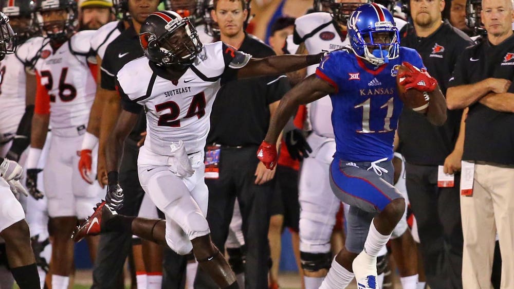Jayhawks start off on right foot with 38-16 win over Southeast Missouri State