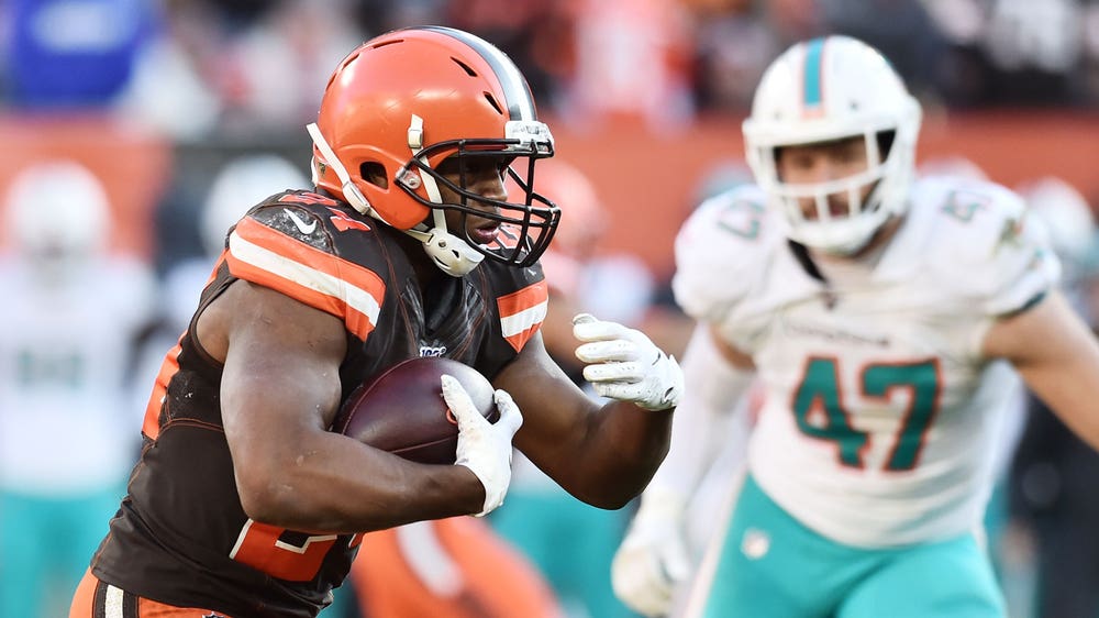 Dolphins go down to Browns 41-24 as Jarvis Landry grabs 2 TD passes
