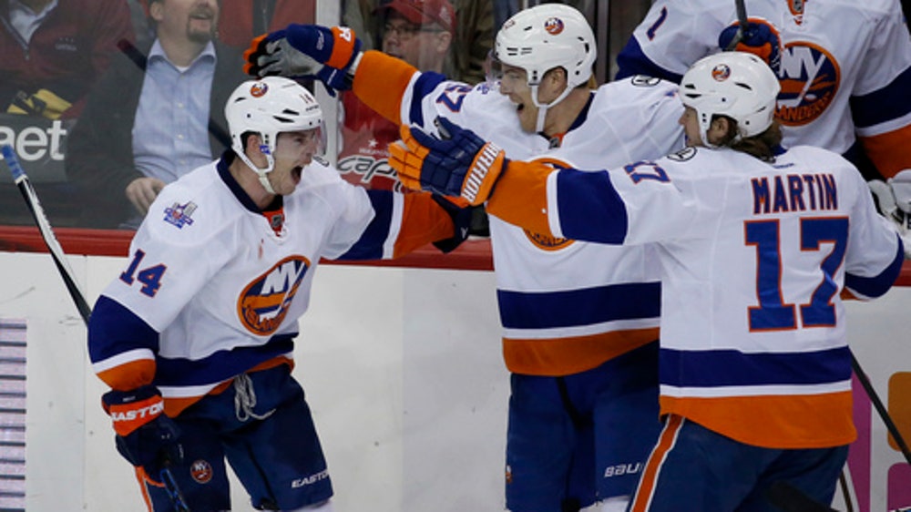 Islanders clinch playoff spot by beating Capitals in OT