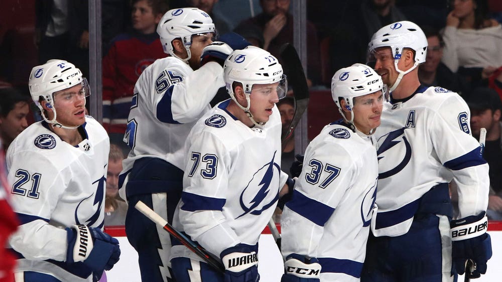Steven Stamkos' 2-goal night lifts Lightning past Canadiens 4-1