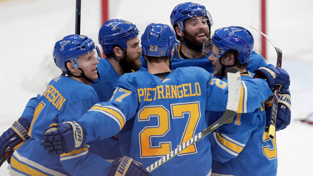 Gunnarsson's go-ahead goal leads Blues past Senators, 3-2