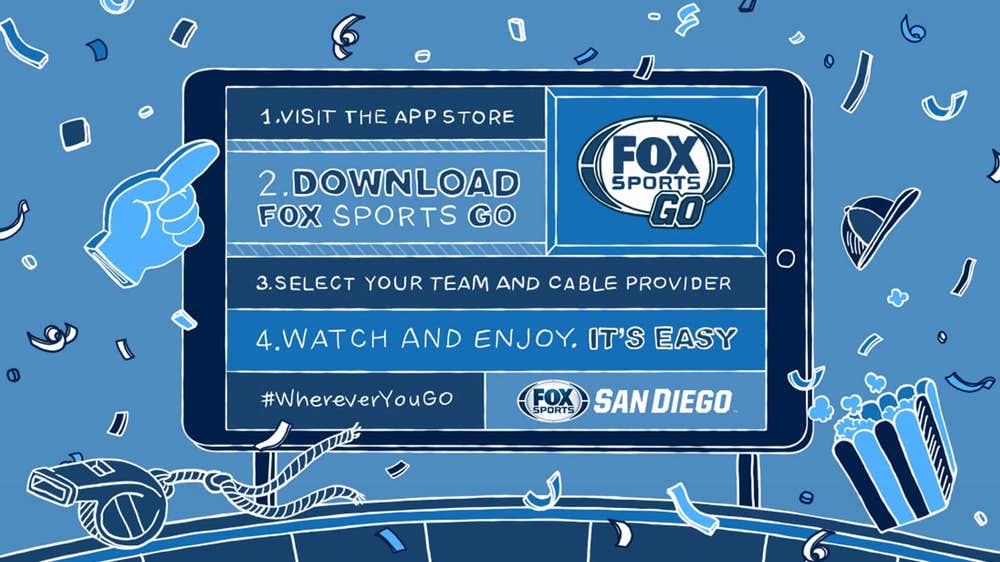 Watch your favorite Southern California teams on FOX Sports GO!