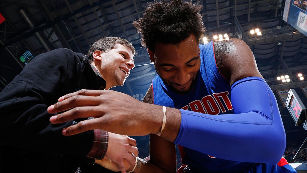 Here's how Andre Drummond became BFFs with the newest Lex Luthor
