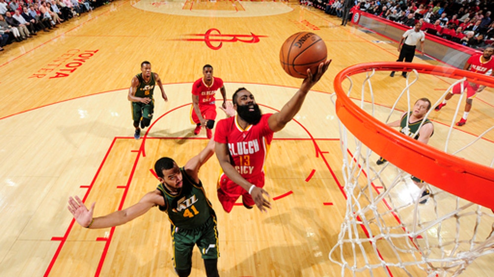 Harden, Rockets beat Jazz again, 103-94