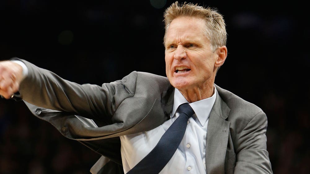 Steve Kerr channels Kirk Cousins during mid-game meltdown