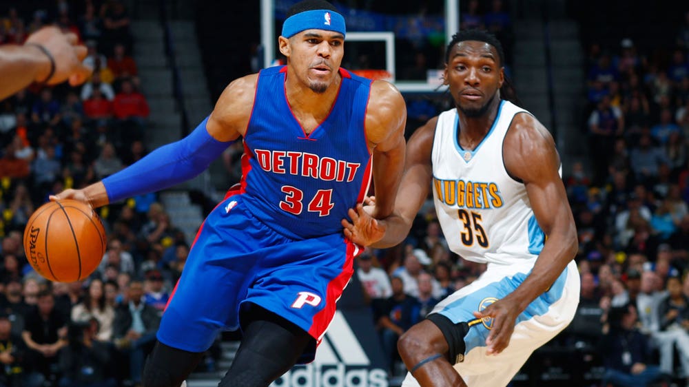 Tobias Harris leads Pistons to first road victory