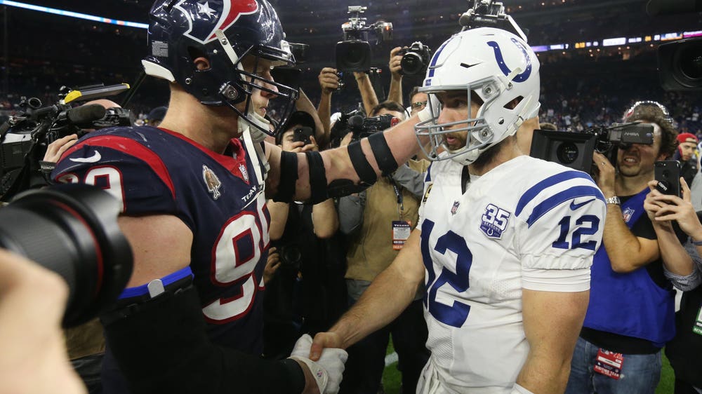 Luck has 2 TDs to lead Colts over Texans 21-7 in wild card