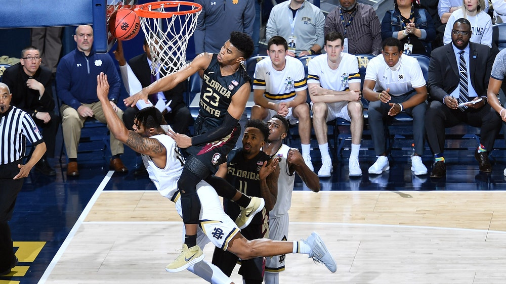 FSU overpowered by Notre Dame's guard attack in road loss