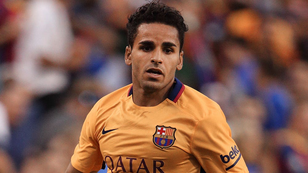 Barca defender Douglas to miss start of season with hamstring injury