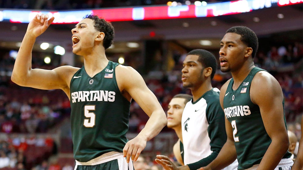 Bryn Forbes' 3-pointers propel No. 6 Michigan State past Ohio State