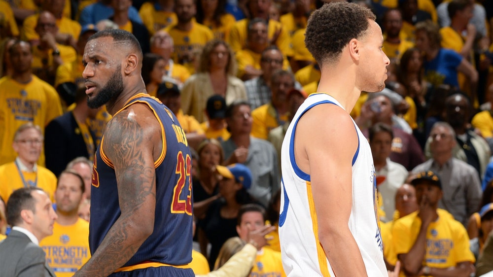 LeBron James should be salivating over the Warriors' recent losses