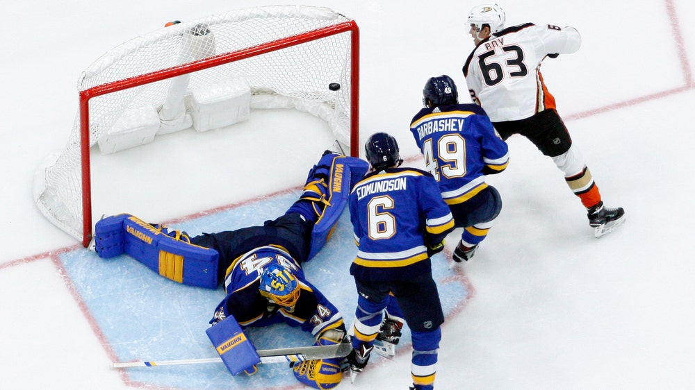 Blues can't generate enough offense in 3-1 loss to Ducks