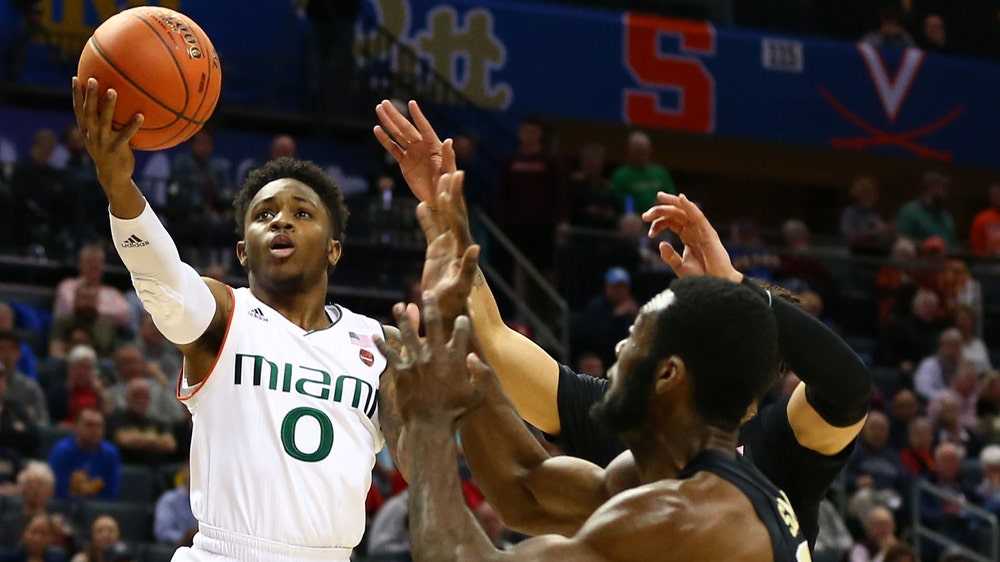 Four score in double figures as Miami takes care of Wake Forest in opening round of ACC tournament