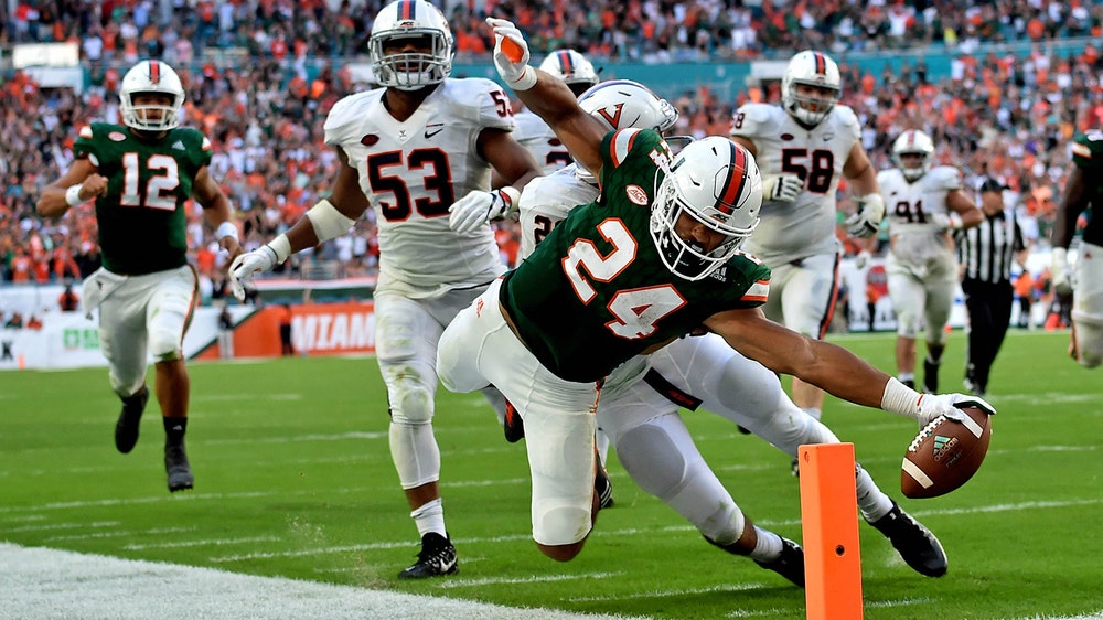 Cardiac 'Canes: Miami reels off 30 unanswered points to beat Virginia