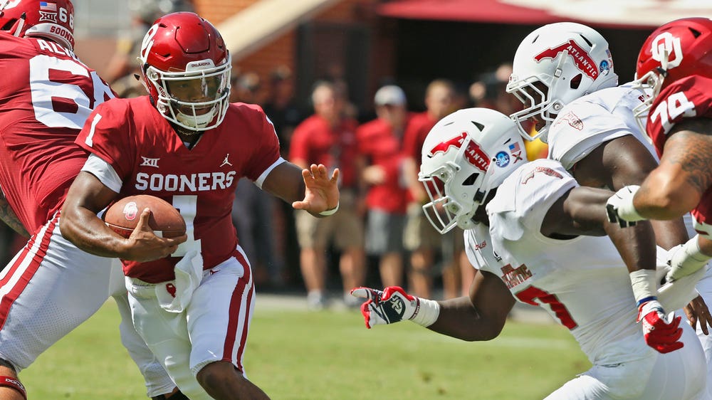 Florida Atlantic can't contain Kyler Murray, No. 7 Oklahoma Sooners in 63-14 loss