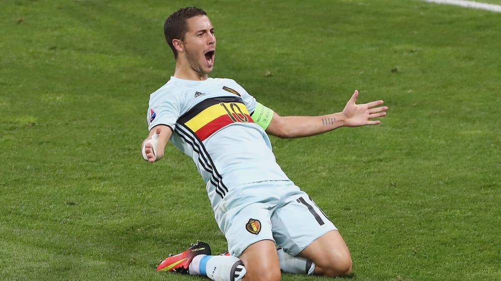 Hazard misses training but Belgium coach not concerned