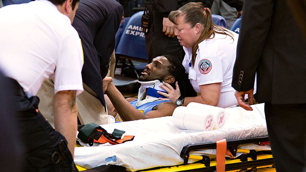After a neck injury vs. Warriors, Kenneth Faried 'doing much better'