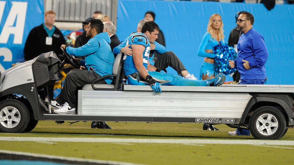 Panthers hold off Saints but might have lost Luke Kuechly to concussion