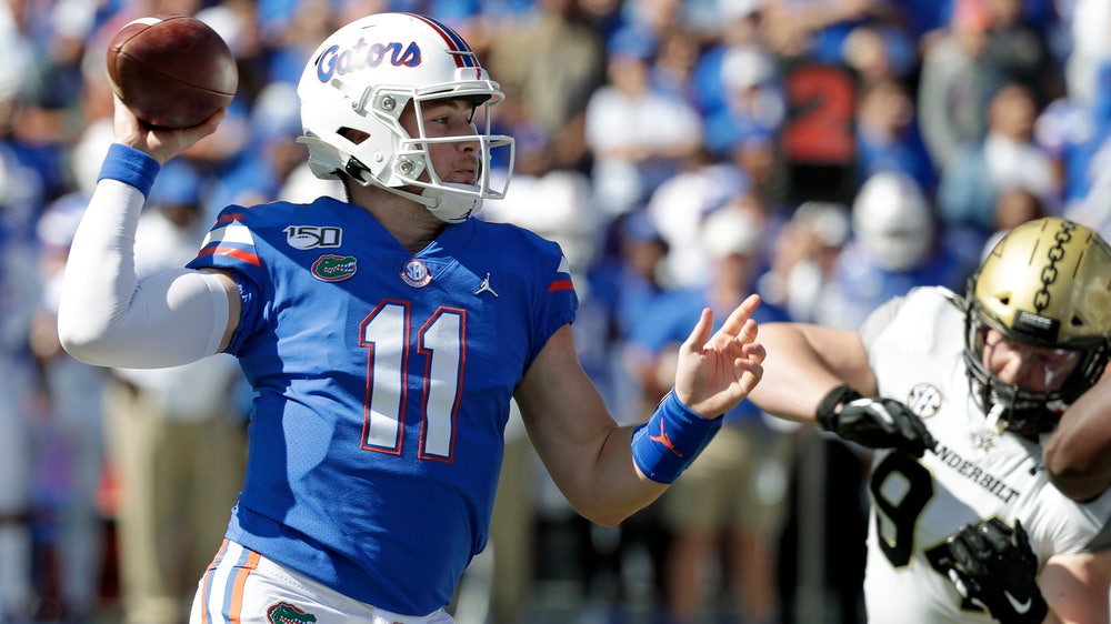 Trask's career day lifts No. 10 Florida over Vandy, 56-0