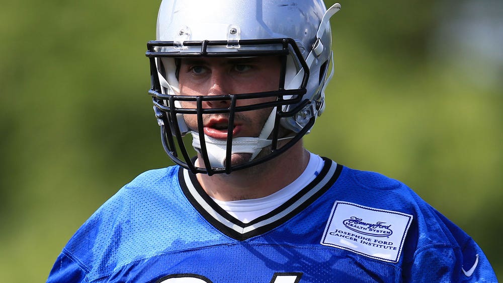 Travis Swanson, other Lions linemen to wear knee braces in 2015