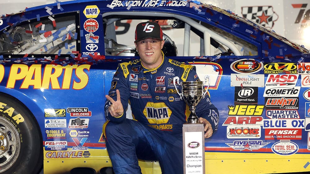 Brandon McReynolds wins NASCAR K&N race at Iowa Speedway