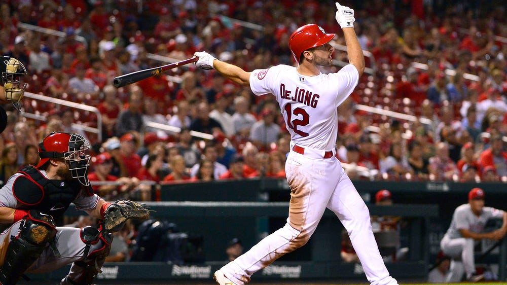 DeJong drives in five as Cardinals defeat Reds 12-5