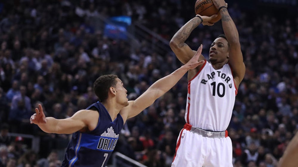 DeRozan scores 25 as Raptors beat Mavericks 100-78