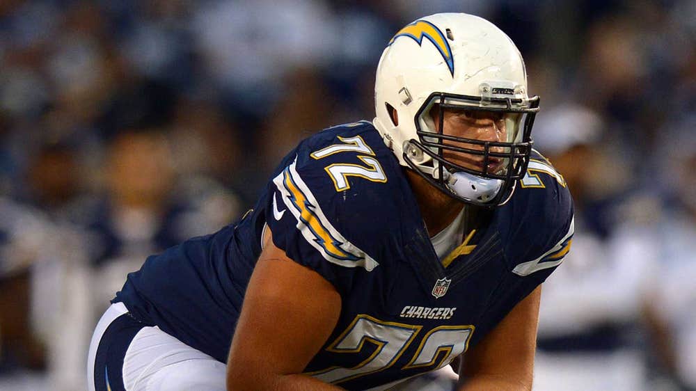 Chargers sign offensive lineman Kenny Wiggins