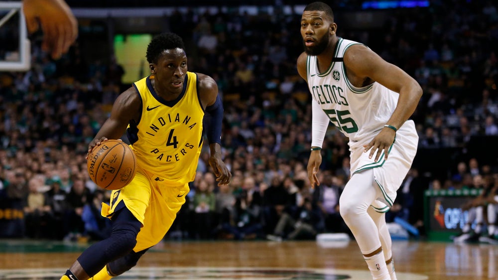 Pacers hang on for 97-91 victory over Celtics