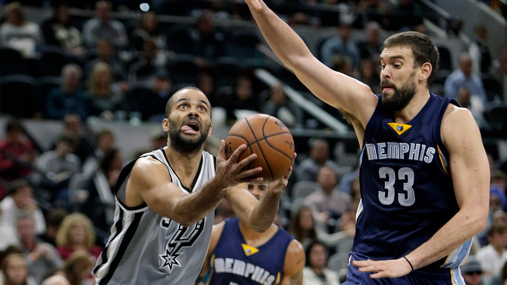 Spurs snap Grizzlies' four-game winning streak, 92-82