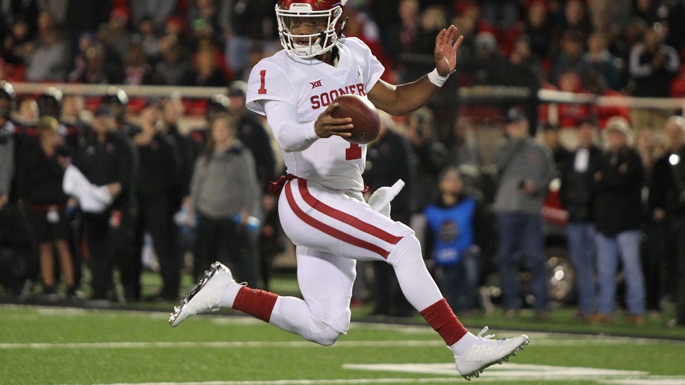 Murray recovers, rallies No. 7 OU past Texas Tech, 51-46