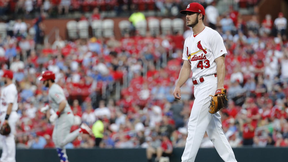 Hudson, Cardinals' defense roughed up in 11-1 loss to Phillies