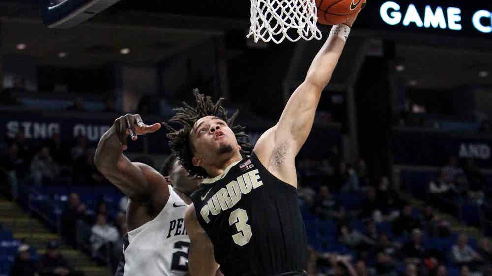 Edwards' 38 points help No. 17 Purdue hold off Penn State 99-90 in overtime