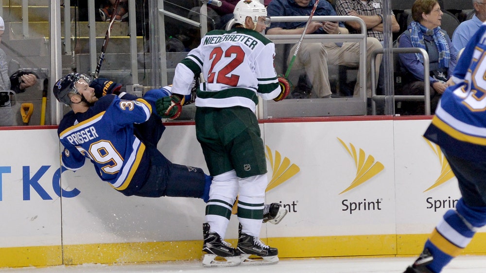 Wild claim Nate Prosser off waivers from Blues