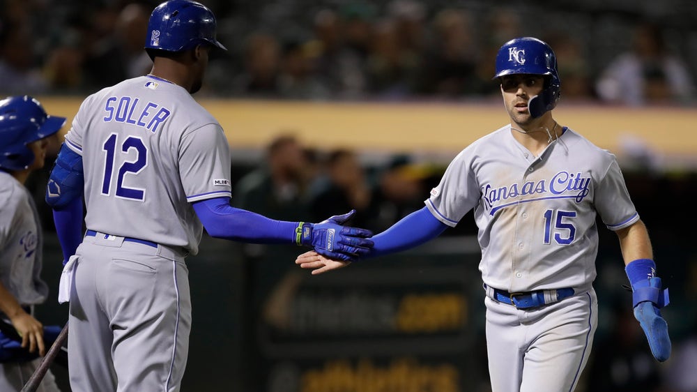 Royals stun Athletics, come back in ninth inning for 6-5 win