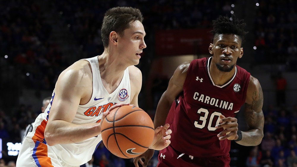 South Carolina gets hot from downtown, upsets No. 20 Florida