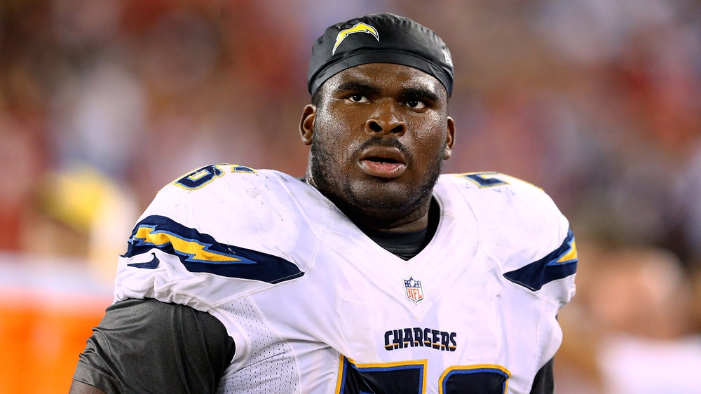 At guard, Fluker out of his element for Chargers