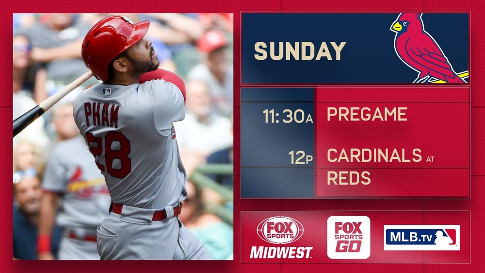 Cardinals hope to extend winning streak against Reds to 10 games this season, 14 overall