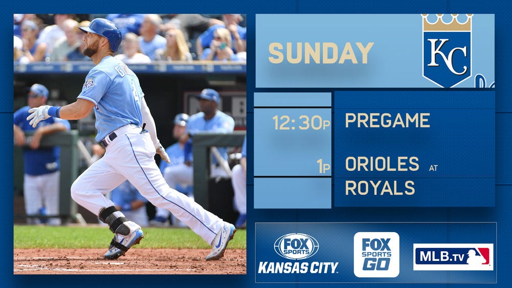 Royals eyeing a sweep against the Orioles