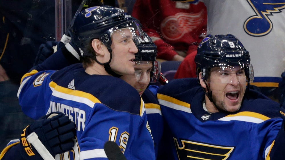 Blues' Bouwmeester is out for season, Upshall at least four weeks