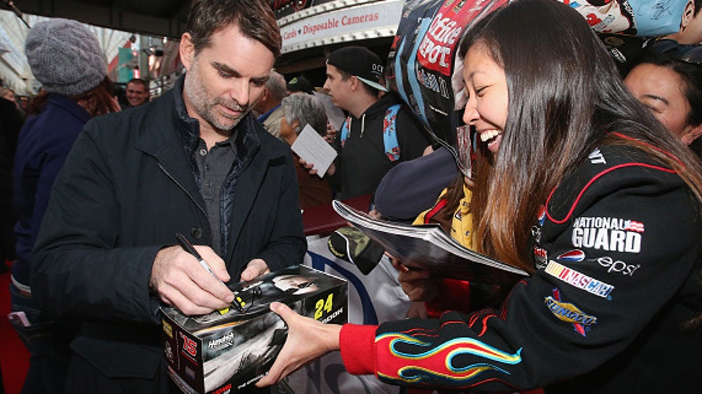 Jeff Gordon floored by tattoo of Superfan who seeks autograph