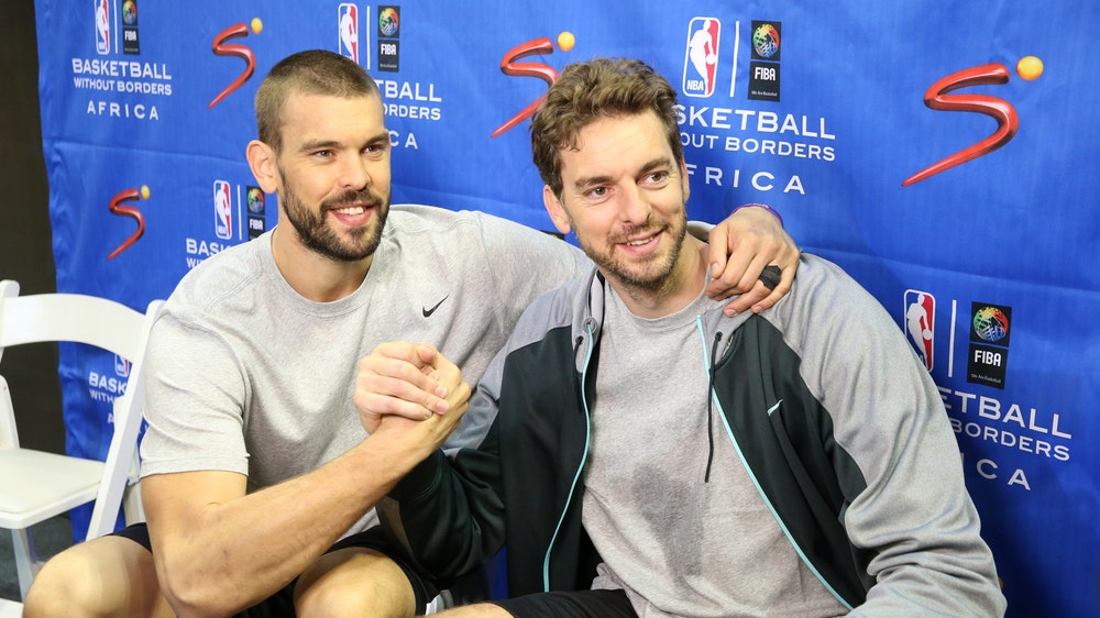 Gasol brothers hosted a cancer patient from Spain at Bulls-Grizzlies