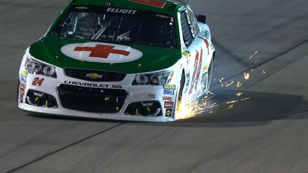 Chase Elliott gets worst of early RIR mishap involving Jeff Gordon