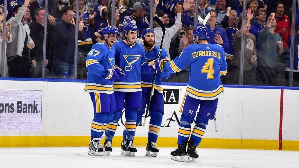 Blais scores game-winning goal as Blues beat Stars 3-2