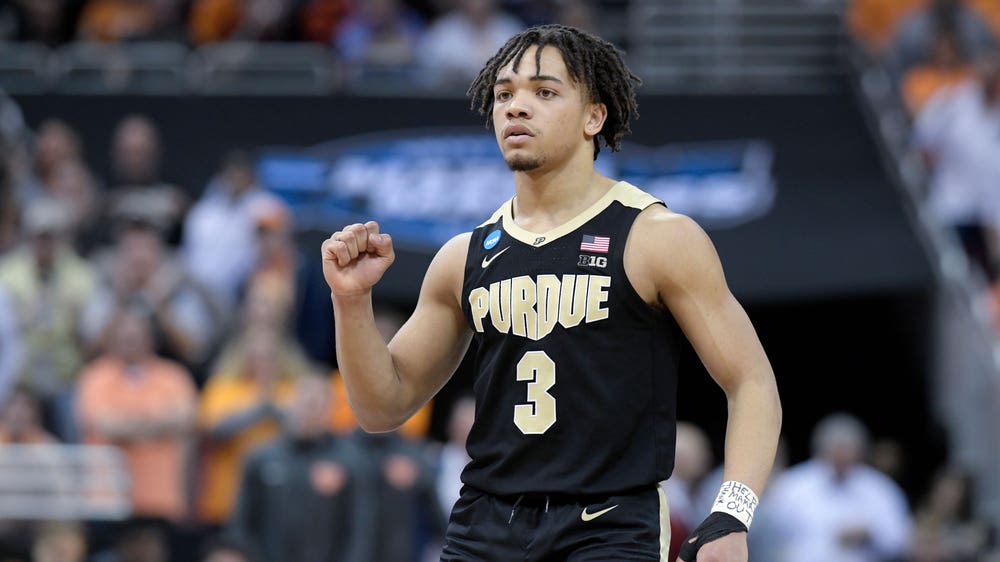 Purdue's Edwards shooting his way into Steph Curry territory